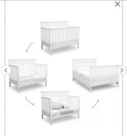 2  6-1 cribs without mattresses