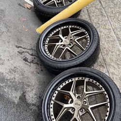 Niche Vice Bronze Wheels 