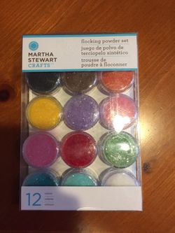Martha Stewart Crafts - Flocking Powder Set