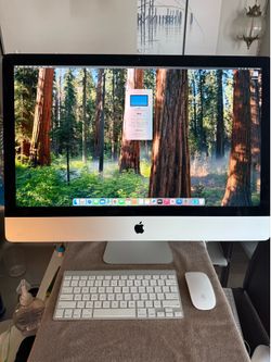 iMac Retina 5K, 27-inch, 2019 3 GHz 6-Core Intel Core i5 16 GB 1 TB HD Apple Magic Keyboard & Magic Mouse, macOS Sequoia 15.7.9