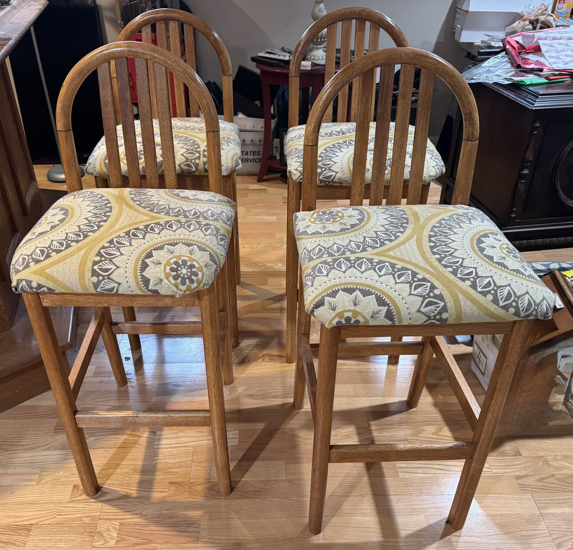 Four Bar Stools