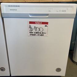 Amana White *New Scratch&Dent* Dishwasher+20% Off Discount 
