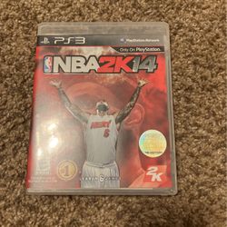 PS3 Game “NBA2K14” 