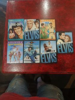 7 DVD'S Elvis Presley Movies DVD'S