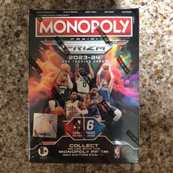 2023-2024 Monopoly Prizm Blaster Box New And Sealed