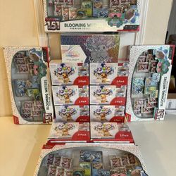 Pokemon Prismatic Evolutions ETB Bundle & Super Premium Collection | 151 Blooming Waters
