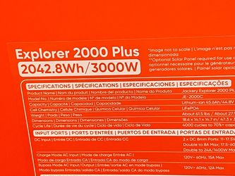 Jackery 2000 plus