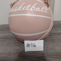 Pink Basketball Purse #124