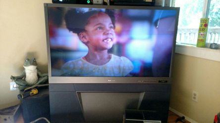 55 inch Mitsubishi 1080i HD TV