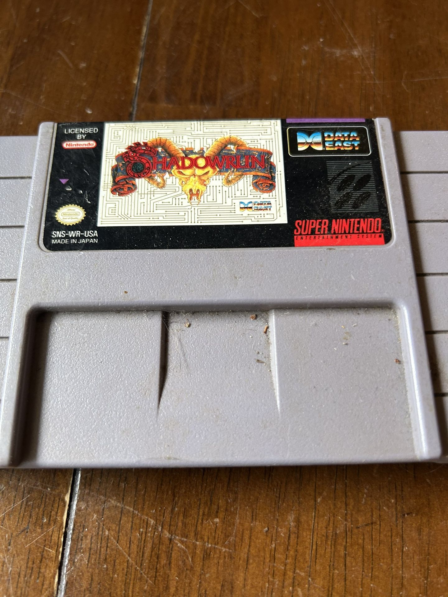 Super Nintendo Game Shadowrun