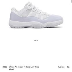 Jordan 11 Lilac