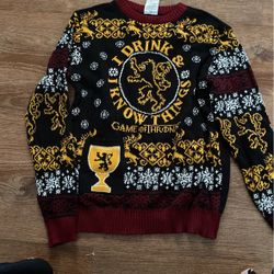 New Game of Thrones Ugly Christmas Sweater