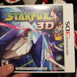 Star Fox 64 3D Game Case