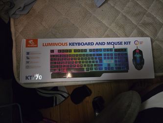 Luminous Keyboard and mouse