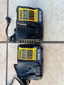 Pair of Dewalt chargers- 30 for both