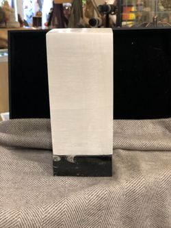 Selenite Lamp with cord