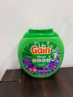 Gain Flings Moonlight Breeze Laundry Pods 60ct