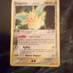 Pokemon Dragonite Delta Species #3 Reverse Holo foil