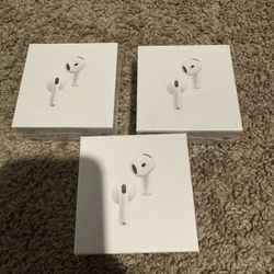 Brand New Airpods 4 w/ Noise Cancellation & Warranty 