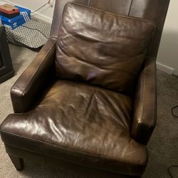 Leather Loveseat