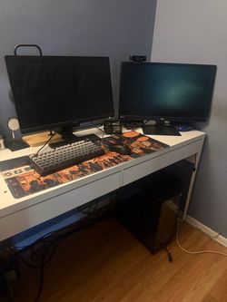Gaming PC Setup – RTX 3070 Ti + Dual Monitors