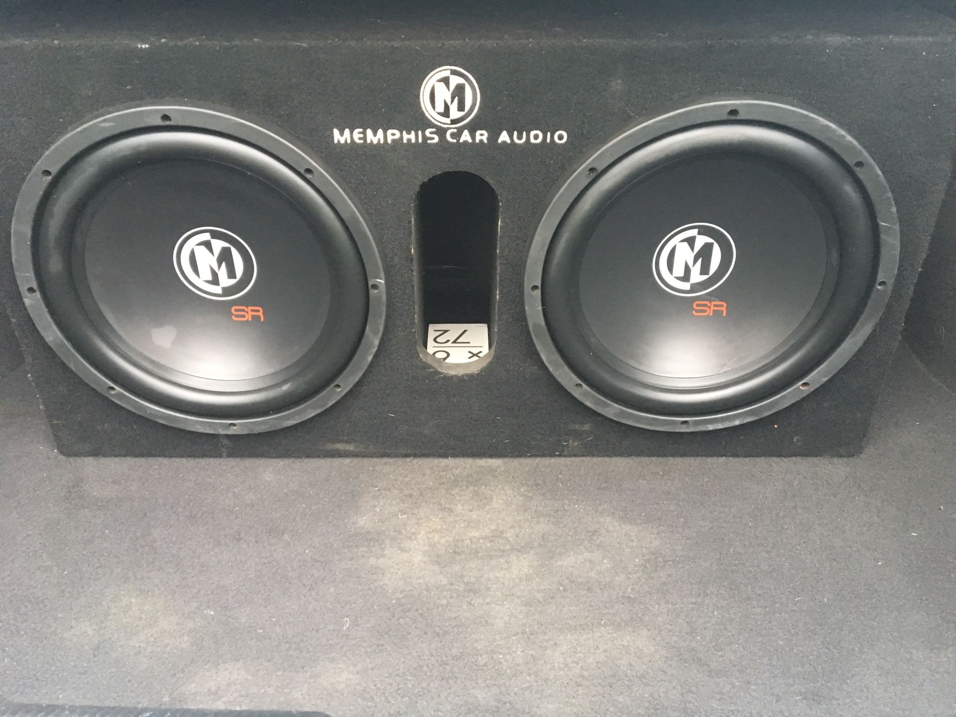 Memphis SR 12” car subwoofer