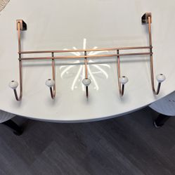 Over The Door 5 Hook Rack