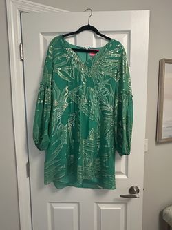Lilly Pulitzer Cleme Silk Dress Sz 8