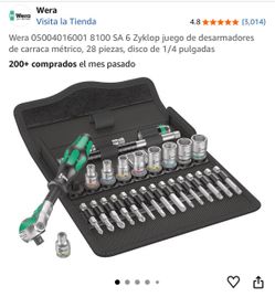 Wera 8100 SA 6 Zyklop 28-Piece Ratchet Set