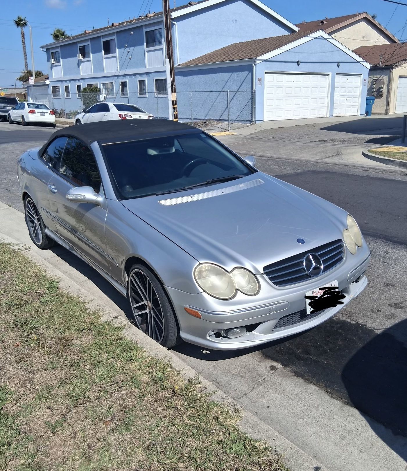 mercedes clk 500 v8 2005 convertible