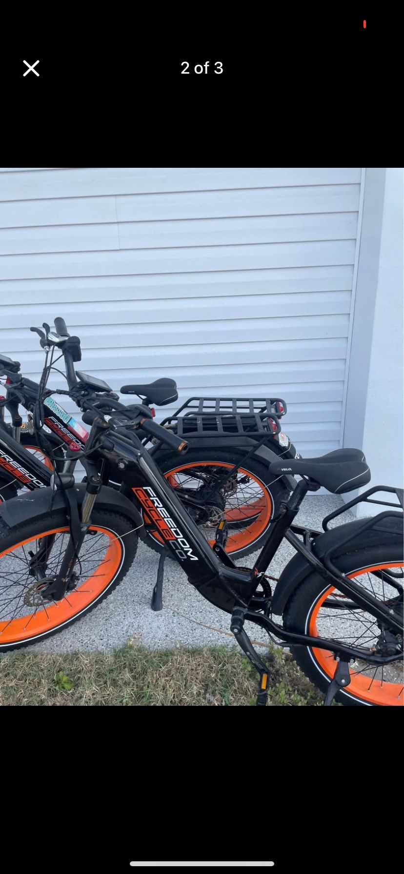Eletric Bikes Flooded