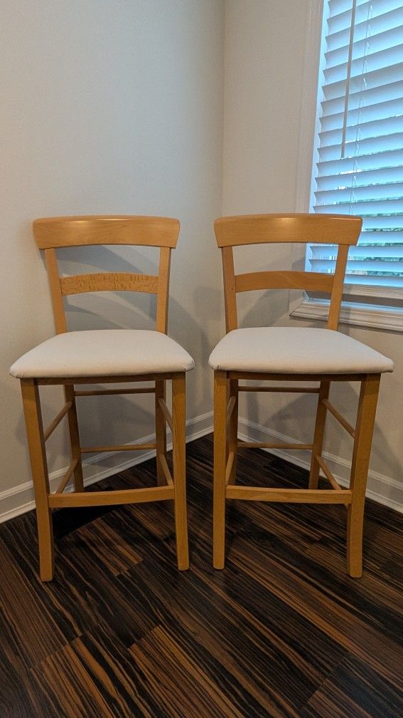 Italian Bistro Chairs - new upholstery
