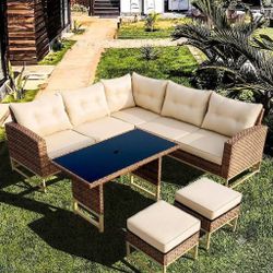 Patio Furniture Sets, PE Wicker Outdoor Conversation Sets