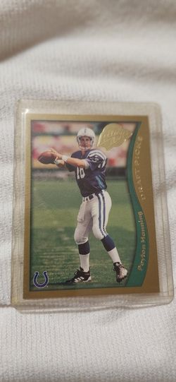 Peyton MANNING ROOKIE CARD topps Action Flats