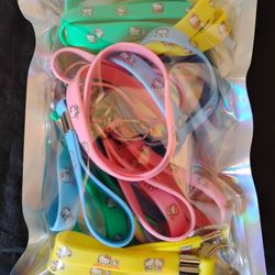 Hello Kitty Bracelets and Keychains 
