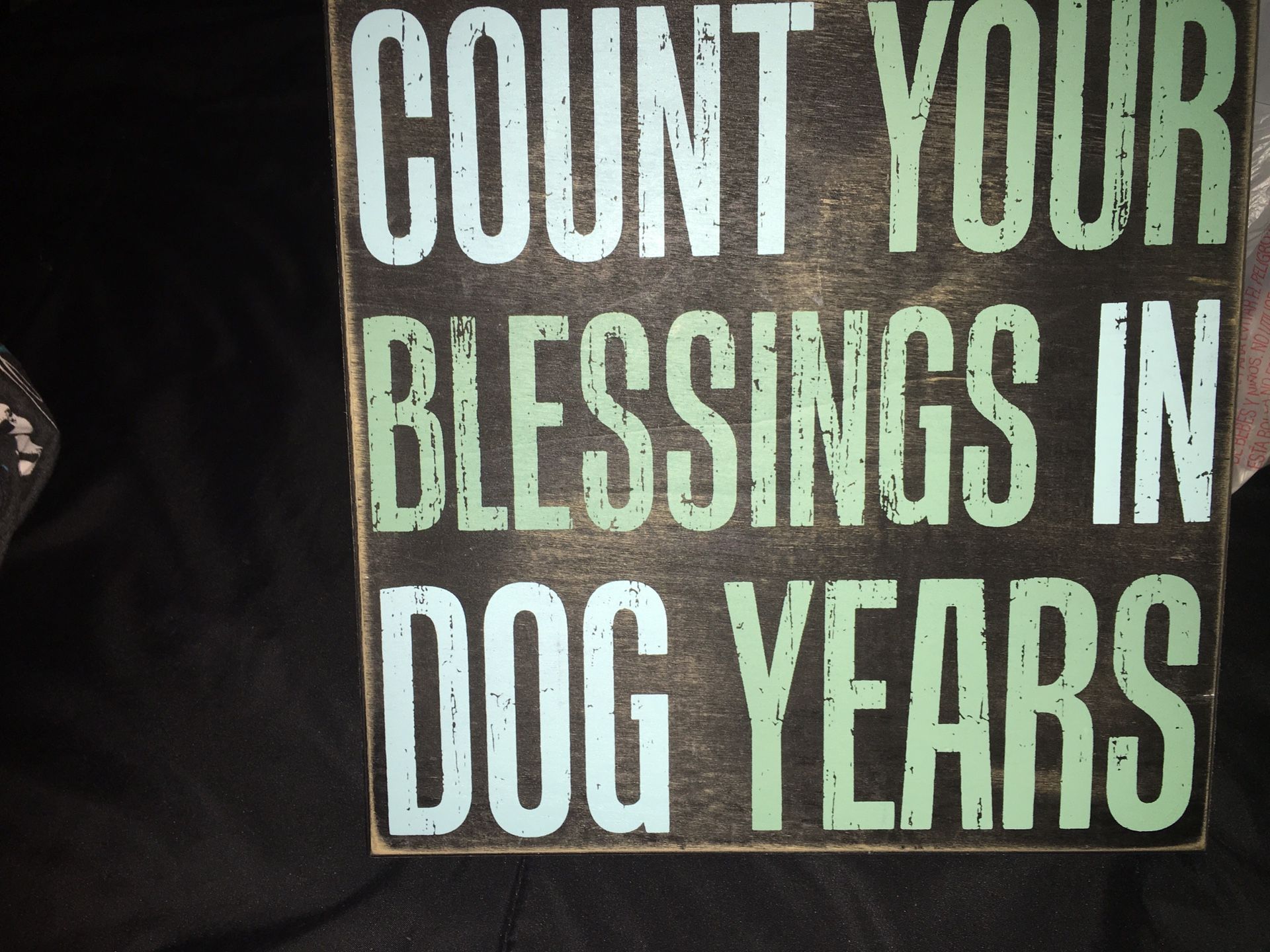 Count Your Blessings Wall Decor