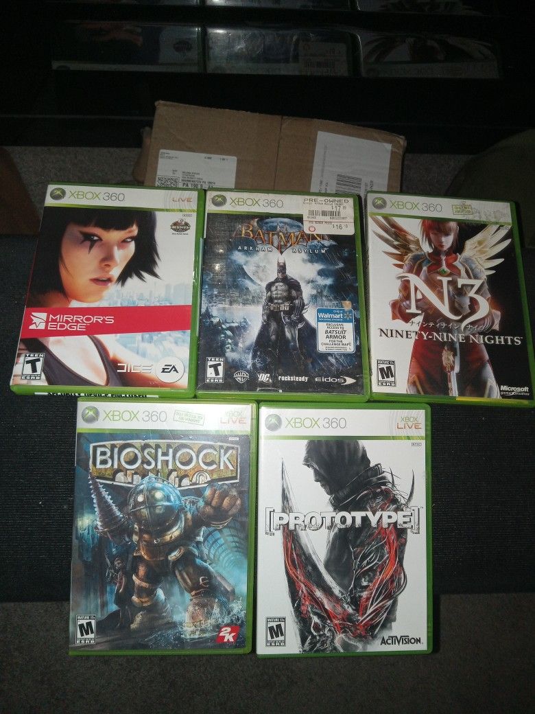 Xbox 360 Game Lot Nice Titles