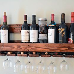 Floating Wine Rack 