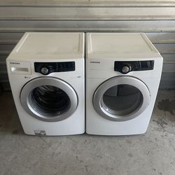 Samsung Washer And Electric Dryer Matching Set