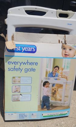 Baby or Pet Gate  First Years Everywhere Safety Gate