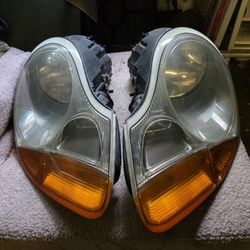 02 PORSCHE BOXSTER 986 OEM HEADLIGHTS 