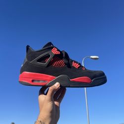 Air Jordan 4 Red Thunders Size 12