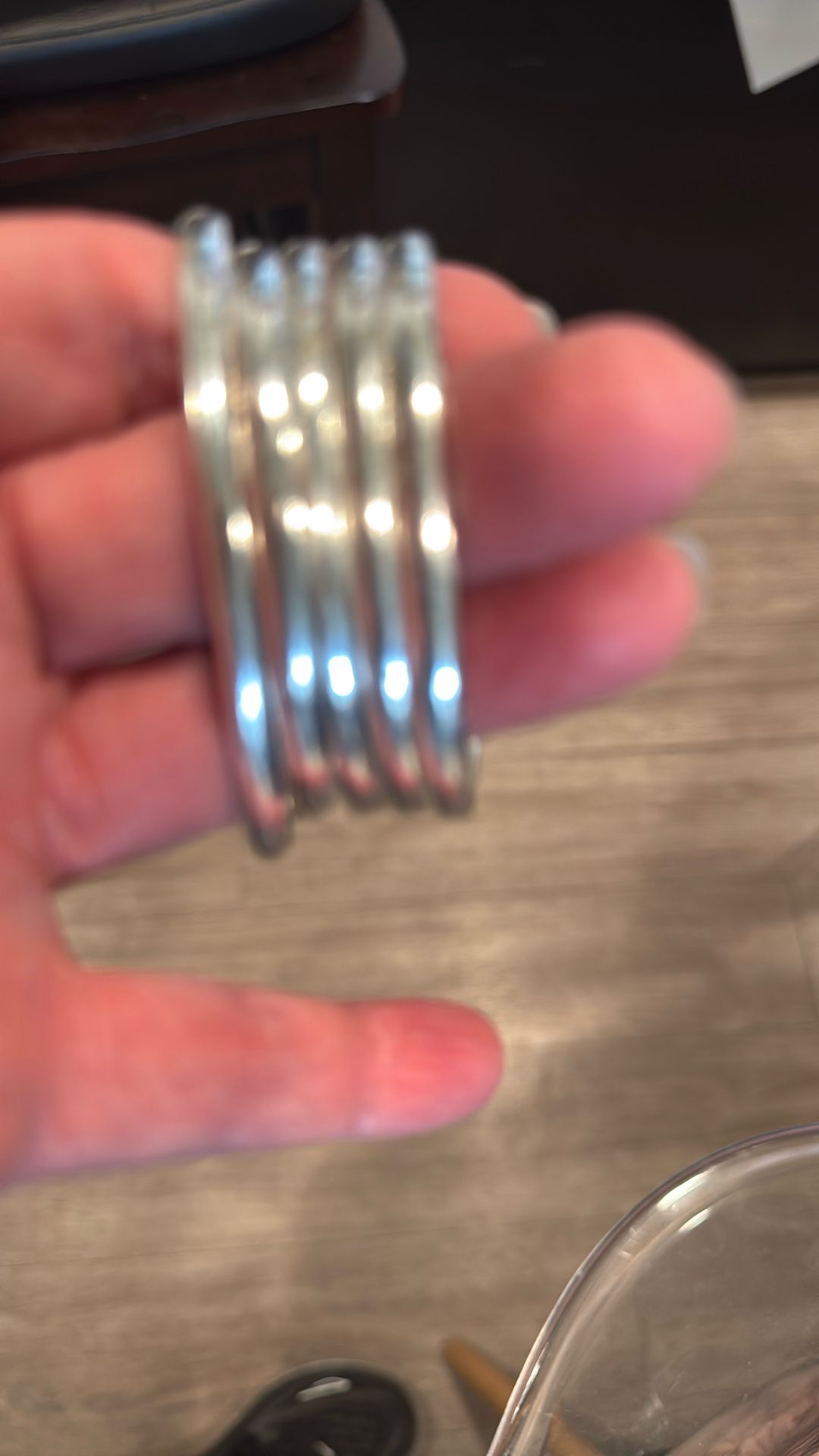 STERLING SILVER BANGLE BRACELET