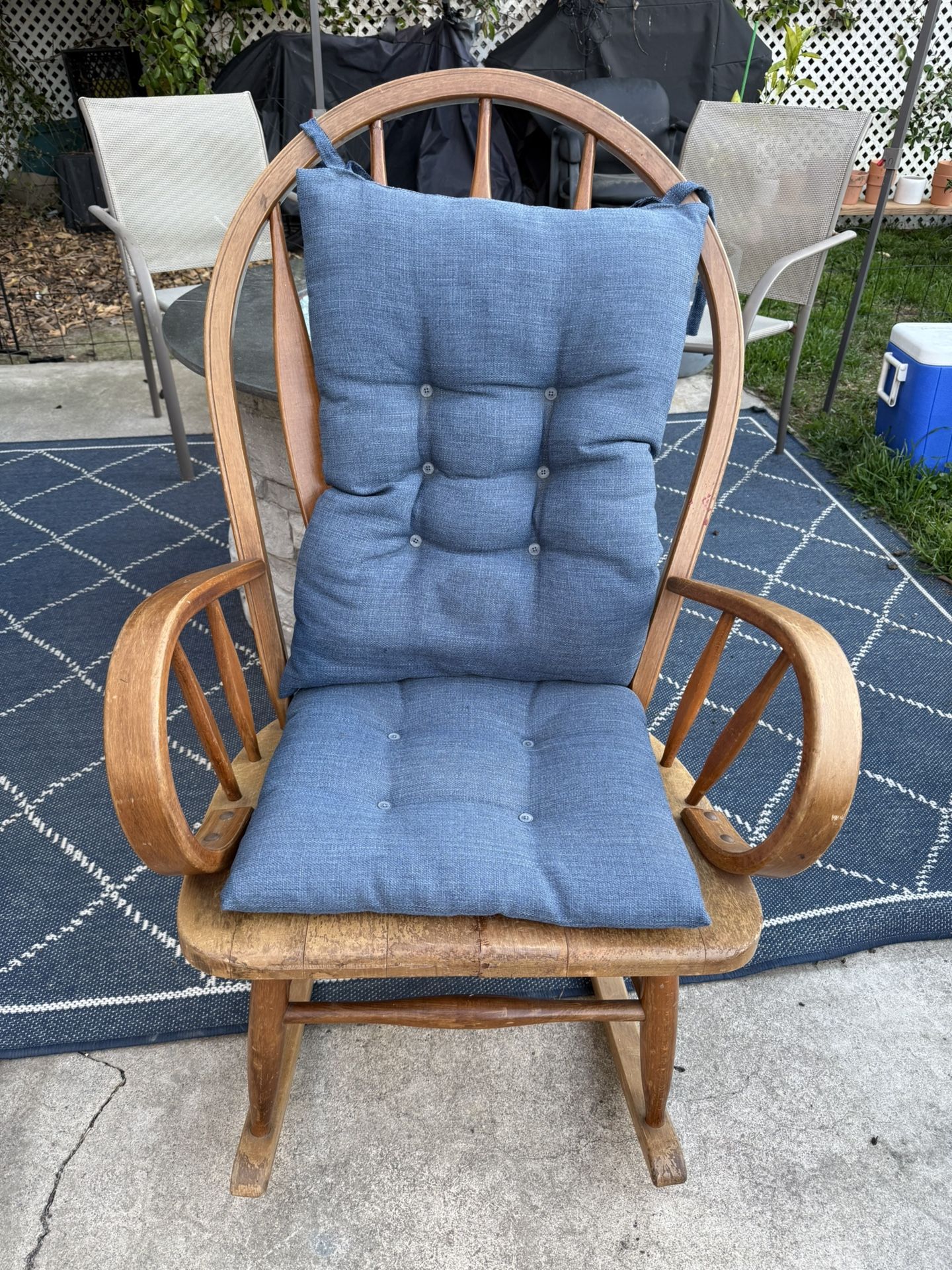 Wooden Rocking Chair (low Profile)