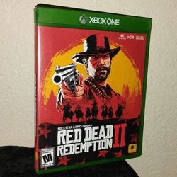 Red Dead Redemption 2 for XBox One  CIB w/ 2-Discs & Map RDR2 $15.00