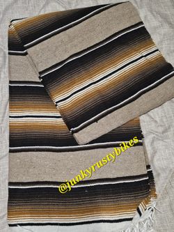 New 5x7 Serape Sarape Zarape Mexican Blanket 