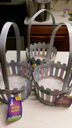 New Easter Baskets $1, $2 and $3