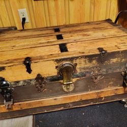 Antique steam locker