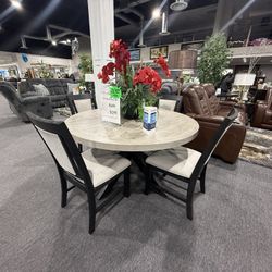5 Pc Dining Table 