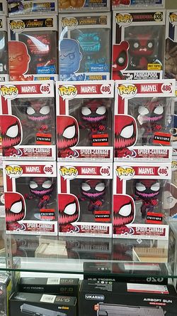 Spider Carnage, venomized, venom funko pop AAA exclusive